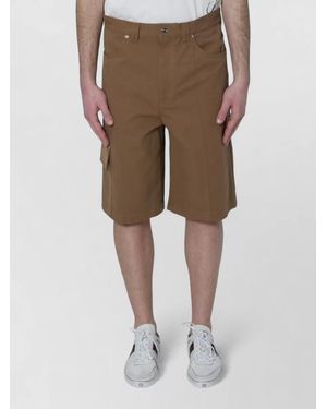 Gucci Denim Bermuda Shorts Mid Rise Belt Loops - Natural