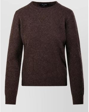 Max Mara Yak Crewneck Sweatshirt - Brown