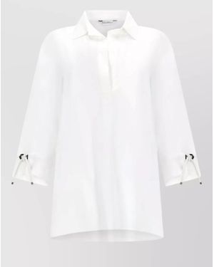 Max Mara Cotton Shirt - White