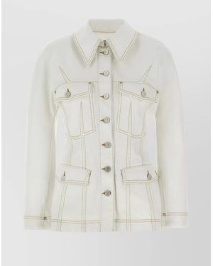 Givenchy Denim Jacket - White