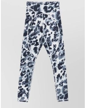 adidas By Stella McCartney High-Rise Cropped 7/8 Leggings - Blue