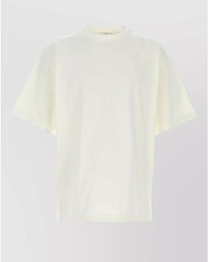 The Row Steven Cotton Crew Neck T Shirt - White