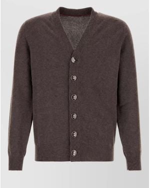 Brunello Cucinelli Cashmere Cardigan - Grey