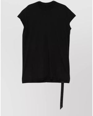 Rick Owens Ribbed Sleeveless T-Shirt - Black