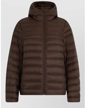 Canada Goose Padded Jacket With Hood - Brown