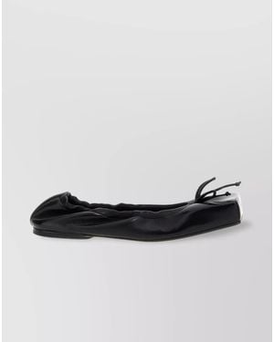 Jacquemus Square Dancer Sandal - Black