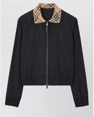 Burberry Cotton Lightweight Jacket - Black