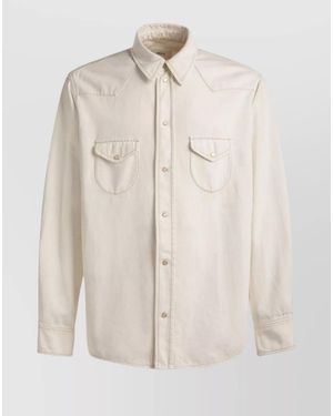 Bally Denim Shirt - Natural