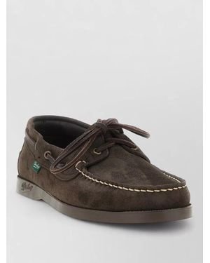 Paraboot Leather Boat Shoes - Multicolor