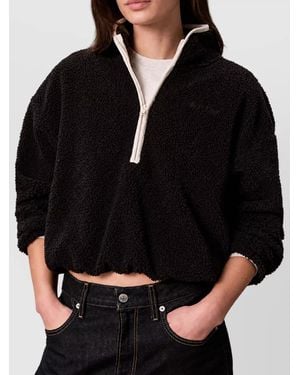 Calvin Klein Sherpa Fitted Jacket - Black