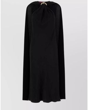 Gucci Halterneck Sleeveless Mini Dress - Black