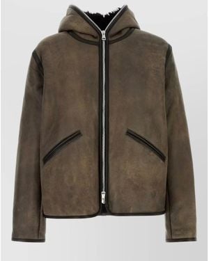 Our Legacy Shearling Jacket - Brown
