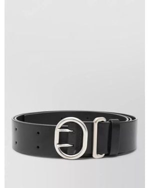Jil Sander Leather Belt - Black