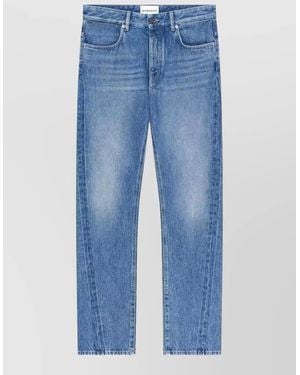Givenchy Denim Straight-Leg Jeans - Blue