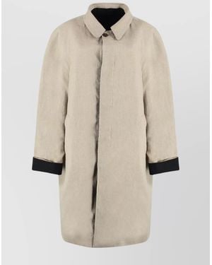 Maison Margiela Reversible Single-Breasted Trench Coat - Natural