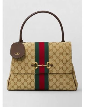 Gucci Paparazzo Medium Shoulder Top Handle Bag - Multicolor