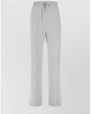 Prada Cashmere Track Trousers - White