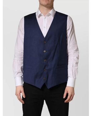 Dolce & Gabbana Single Breasted Coat - Blue
