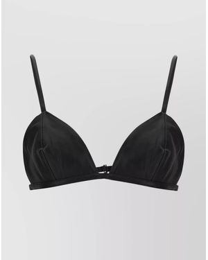 retroféte 'Esti' Triangle Cup Bra - Black