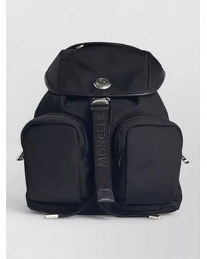 Moncler Trick Nylon Backpack Adjustable Straps - Blue