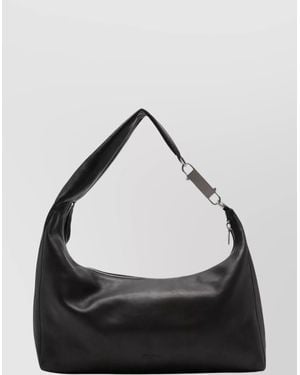 Rick Owens Adjustable Strap Shoulder Bag - Black