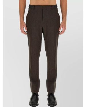 Brioni Slim Fit Pants Pockets - Multicolor