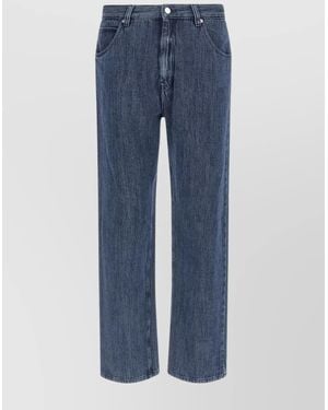 NAMACHEKO Denim Regular-Fit Straight-Leg Jeans - Blue