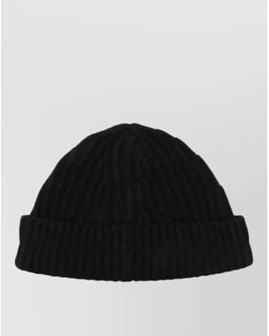 MM6 by Maison Margiela Wool Beanie - Black