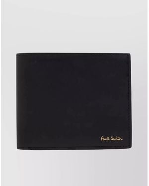 Paul Smith Bi-Fold Wallet Featuring Card Slots - Black
