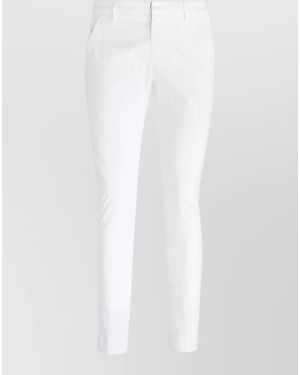 Dondup Straight-Leg Trousers - White
