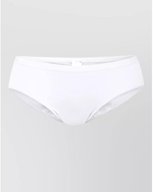 CALIDA Mid Rise Seamless Underwear Brief - White