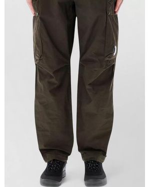 C.P. Company Cotton Cargo Trousers - Black