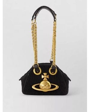 Vivienne Westwood Archive Chain Synthetic Mini Bag - White