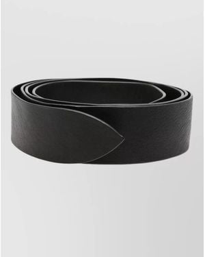 Cortana Leather Adjustable Belt - Black