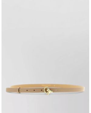 Fabiana Filippi Leather Knot Buckle Belt - Multicolour
