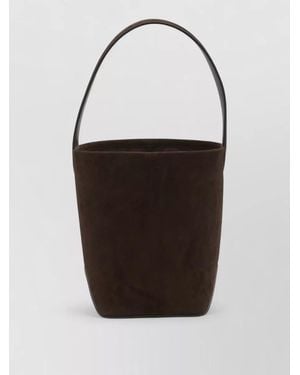 The Row Small N S Park Tote Edge Bag - White