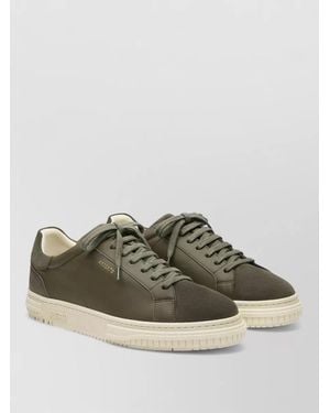 Axel Arigato Atlas Low Top Trainers Rubber Sole - Green