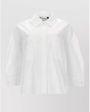 Max Mara Cotton Shirt - White