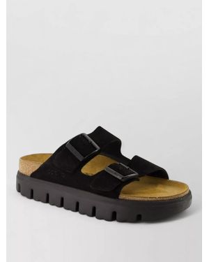 Birkenstock Arizona Sandals Open Toe Chunky Sole - Brown