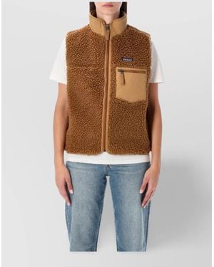 Patagonia Retro Style Hip Length Vest - Blue