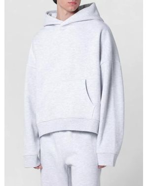 Entire studios Hooded Jumper Kangaroo Pocket Long Sleeves - White