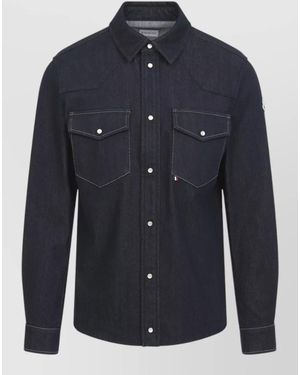 Moncler Denim Shirt - Blue