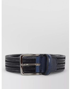SAIT Braided Belt Adjustable Length Design - Blue