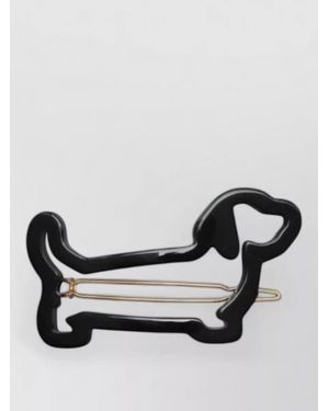 Thom Browne Acetate Hair Clip - Black