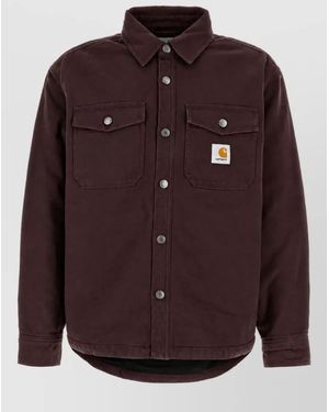 Carhartt Canvas Shirt Jacket - Purple