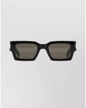 Saint Laurent Acetate Square-Frame Sunglasses - Multicolour