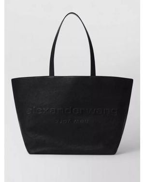 Alexander Wang Leather Large Tote Bag - White