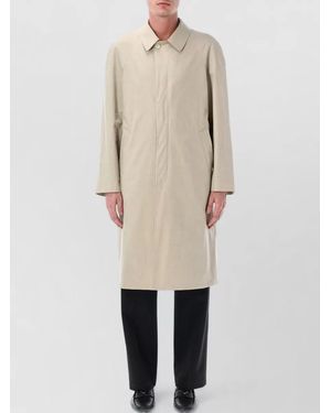 Prada Cotton Trench Coat - Natural