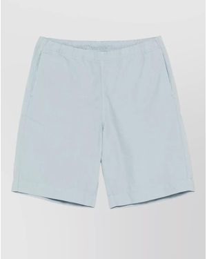 Paul Smith Beachwear Shorts Elasticated Waistband Rear Pockets - Blue