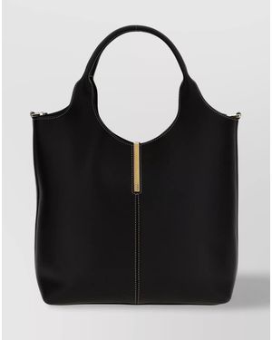 Tod's Small Leather Tote Bag - Black